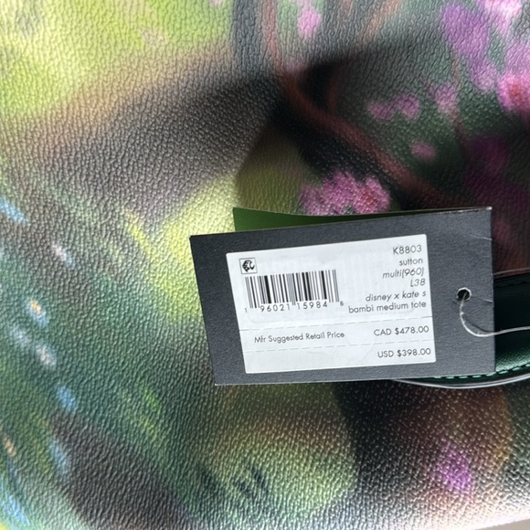 Bambi kate spade x Disney Bucket Bag and wristlet NWT (Giveaway) - Picture 9 of 10
